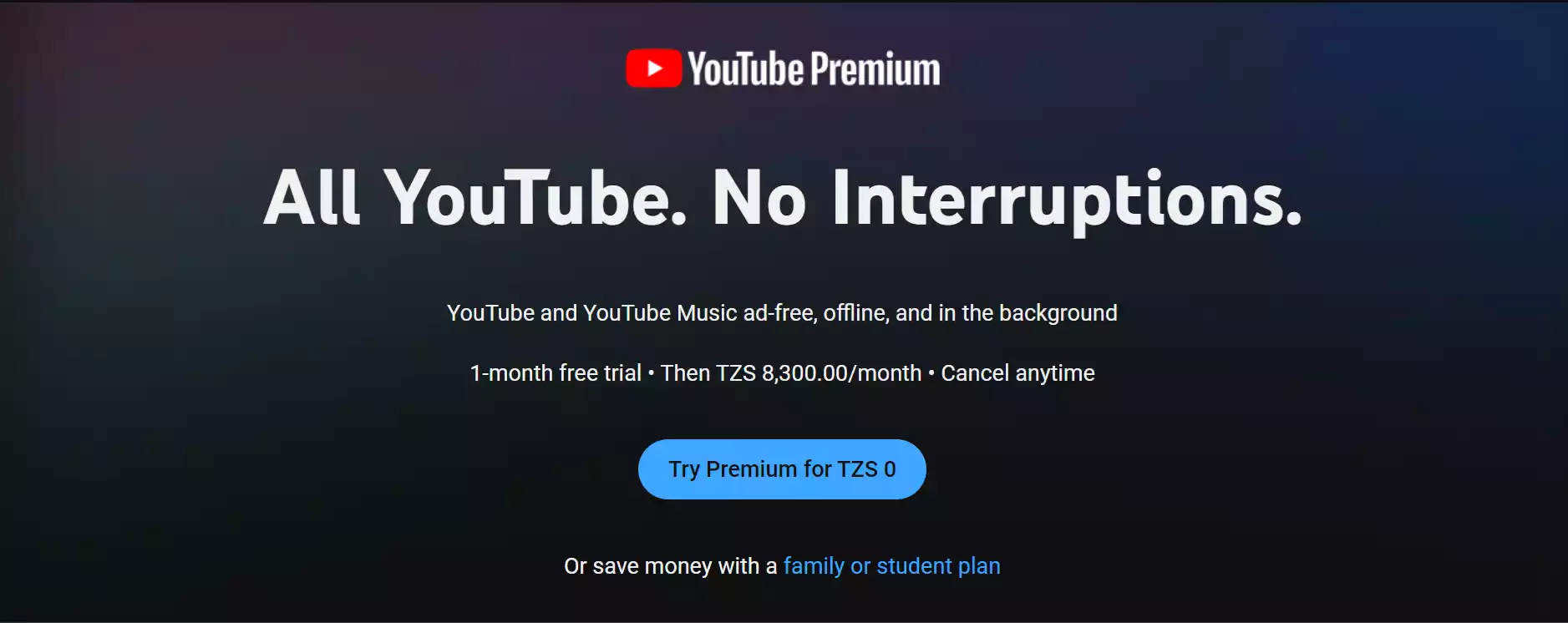 YouTube Music and Premium Launch in Tanzania